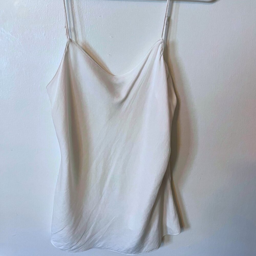 Banana Republic Women's Camisole Size Small Tank Top Cream/White
